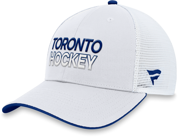 Maple Leafs Fanatics Men's 2023 Authentic Pro Rink Trucker Hat –  shop.realsports
