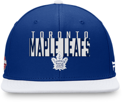 Maple Leafs Fanatics Men's Fundamental Colour Block Snapback