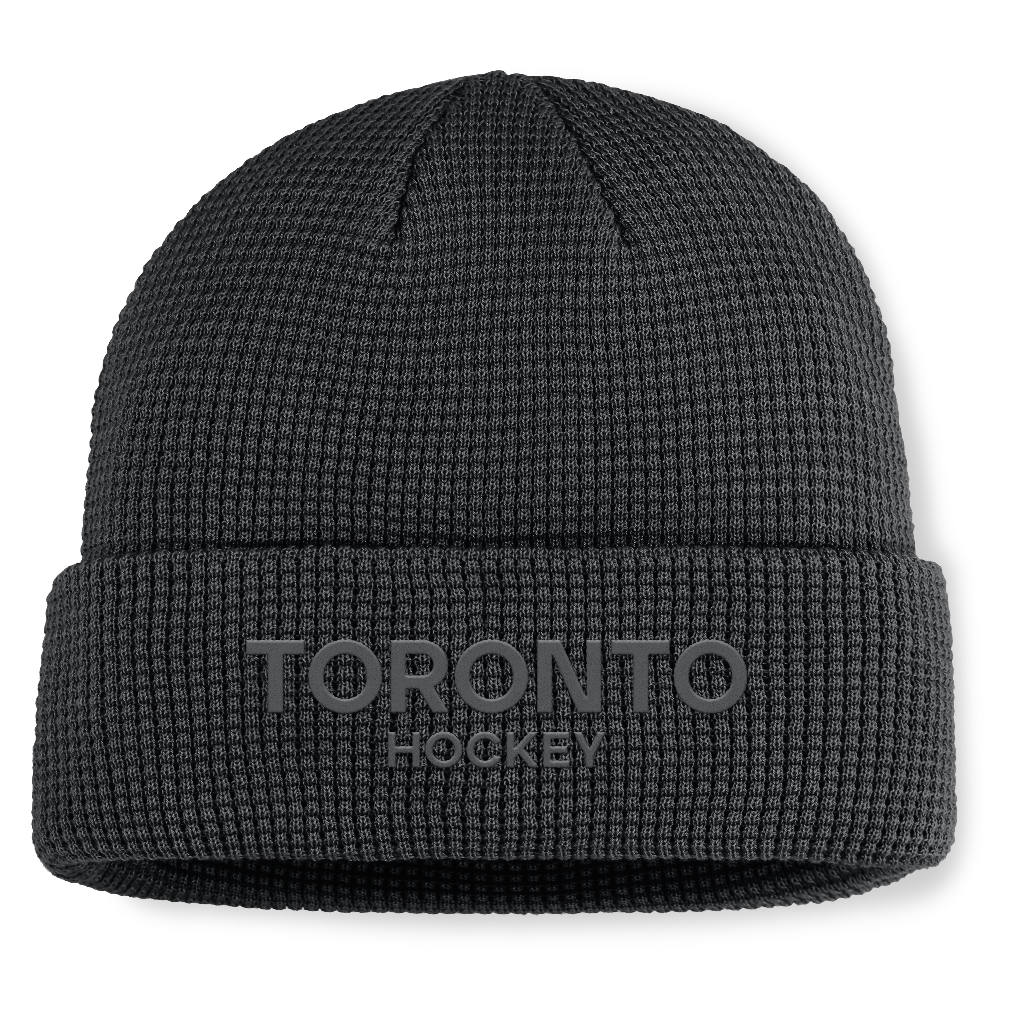 2025 Authentic Pro Road Cuffed Fisherman's Beanie - BLACK