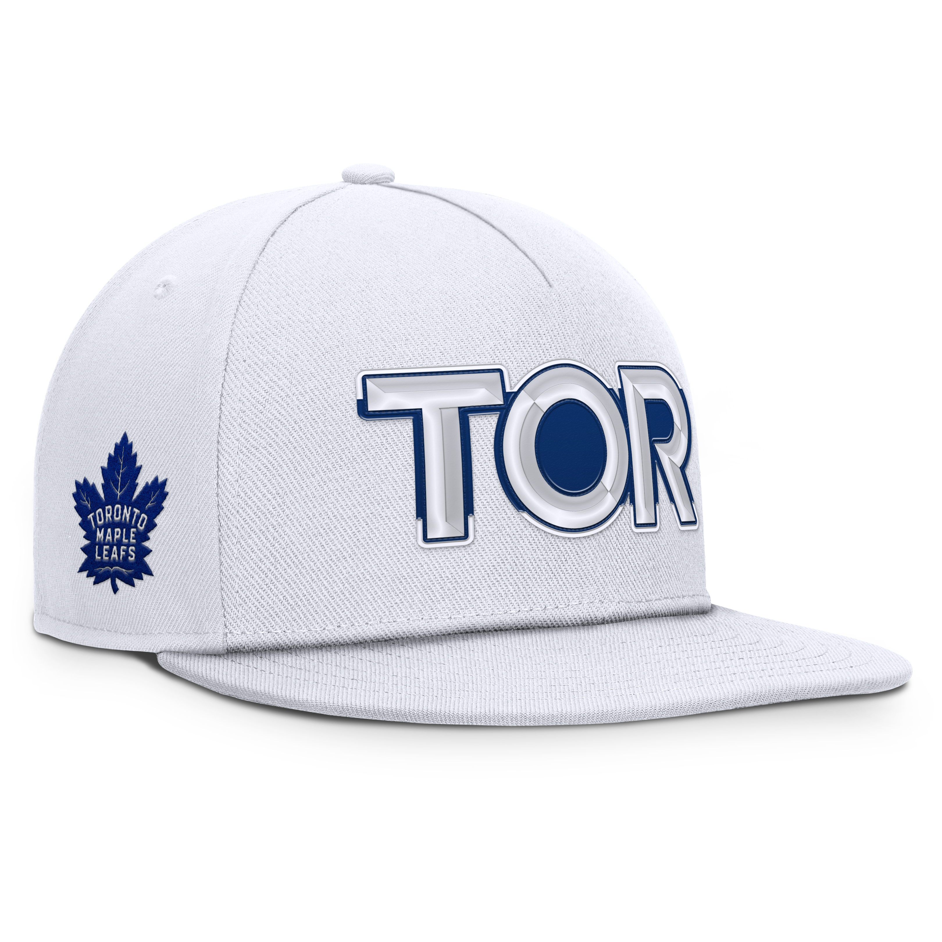 2025 Authentic Pro Rink Flat Brim Snapback - WHITE