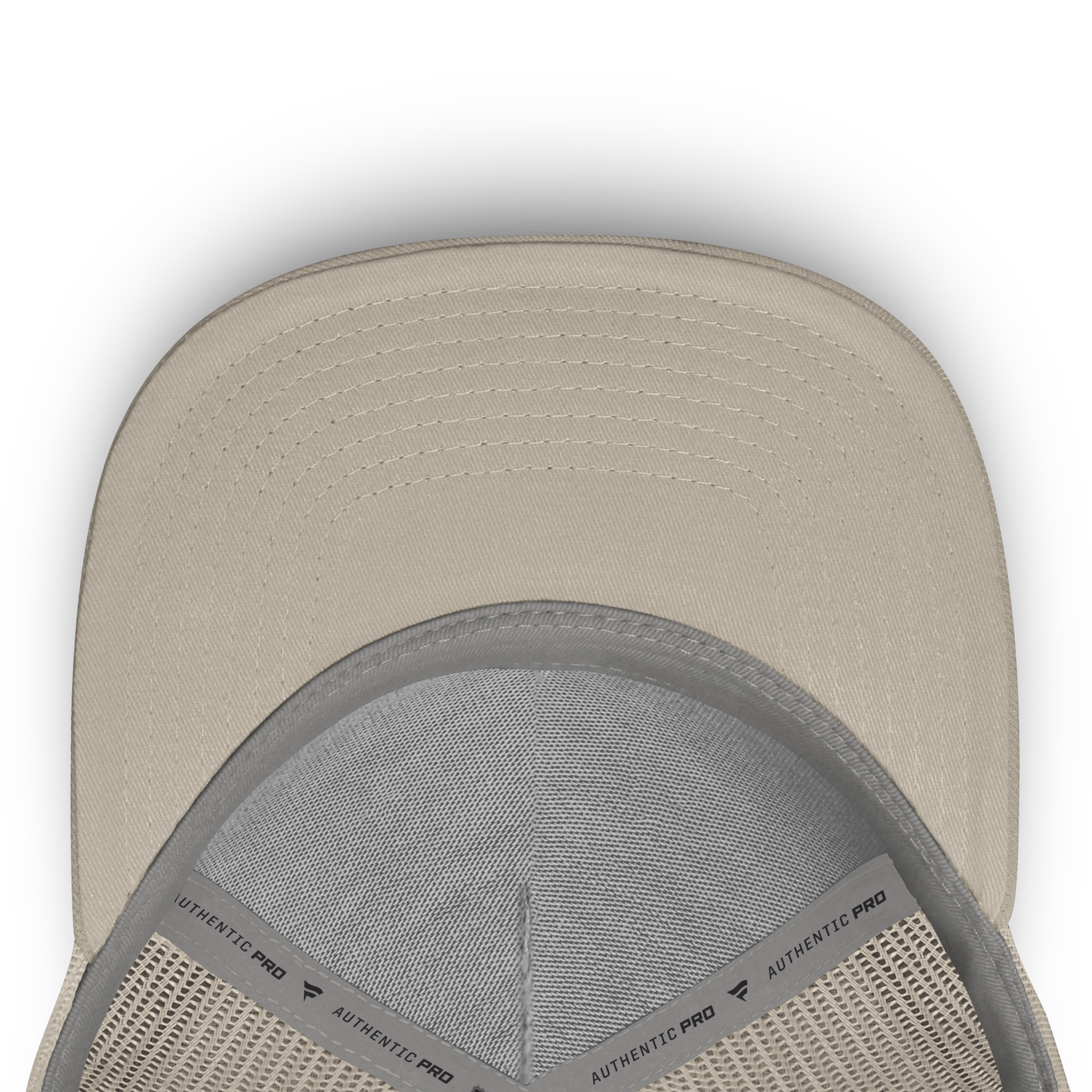 2026 Authentic Pro Road A-Frame Hat - BEIGE