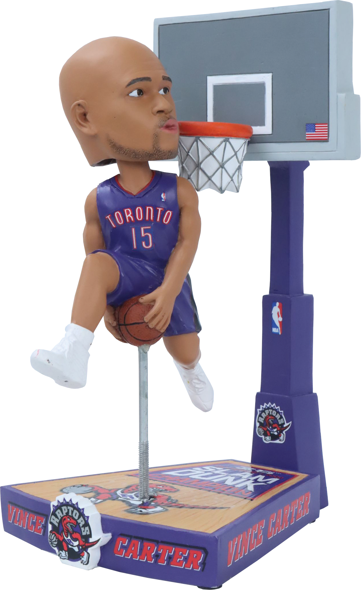 Vince Carter Between The Leg Slam Dunk Champ Bobblehead