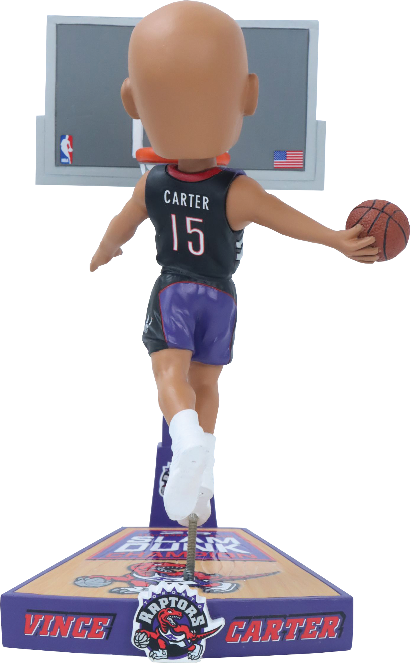 Vince Carter In The Air Slam Dunk Champ Bobblehead