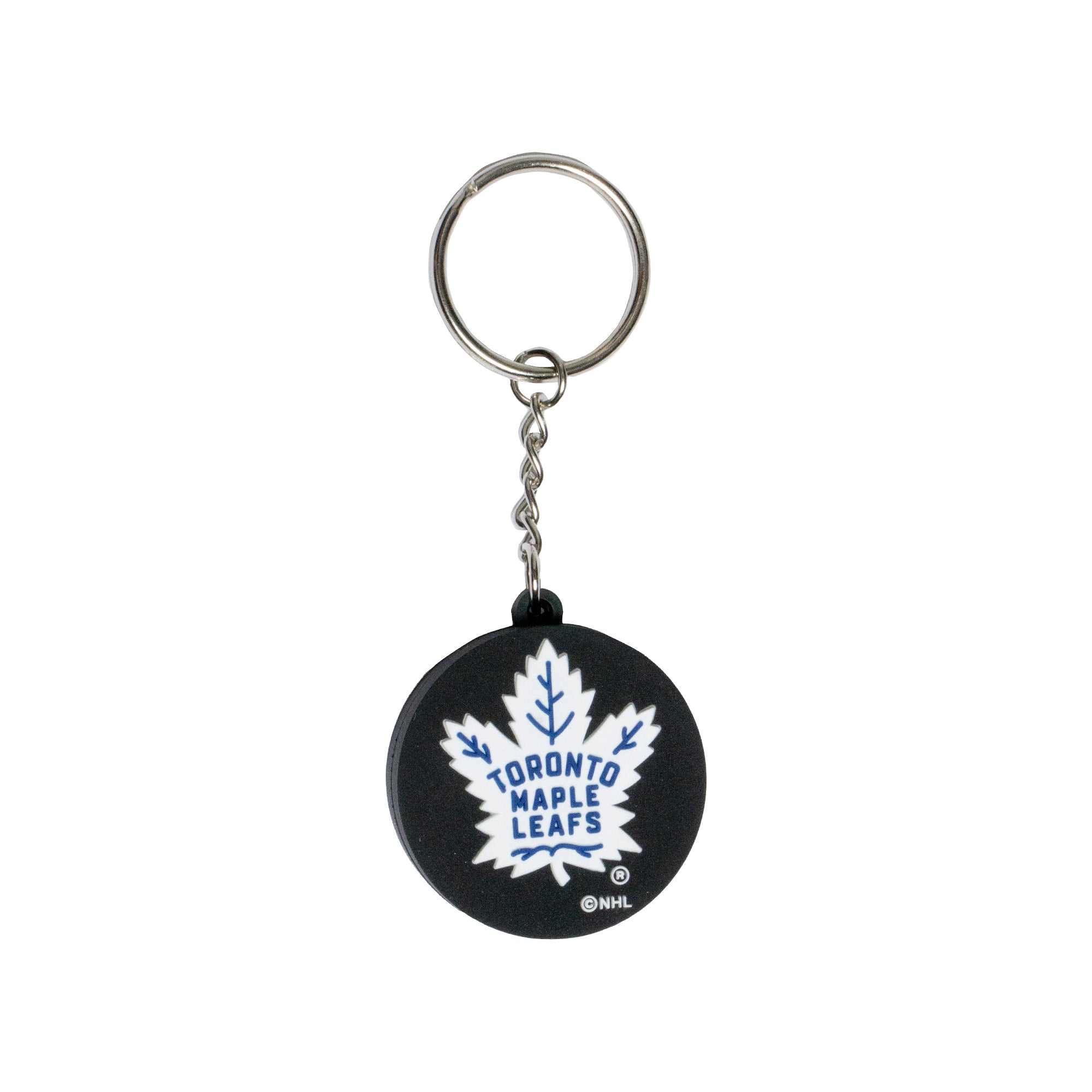 Puck Logo Keychain