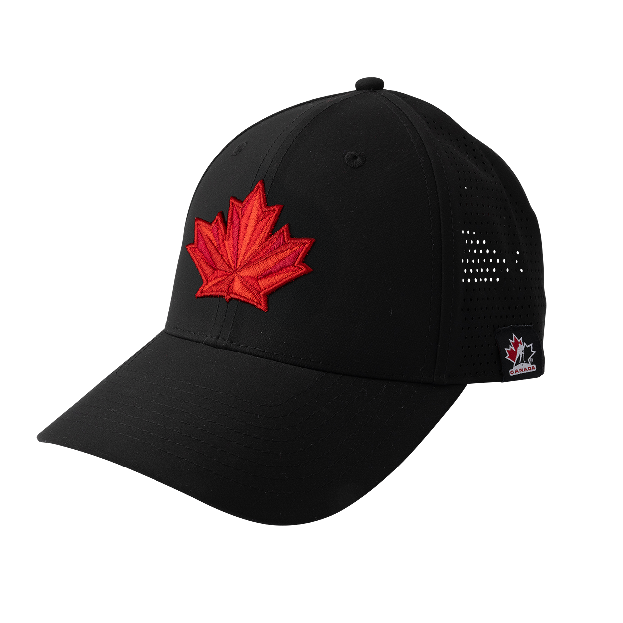 Hockey Canada Performance Adjustable Hat - BLACK