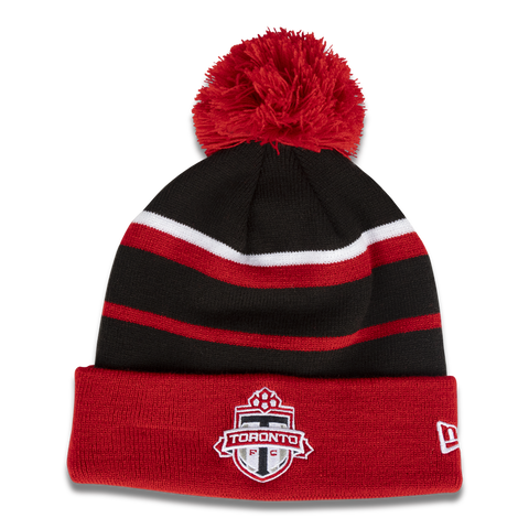 Youth Primary Knit Cuffed Pom Toque