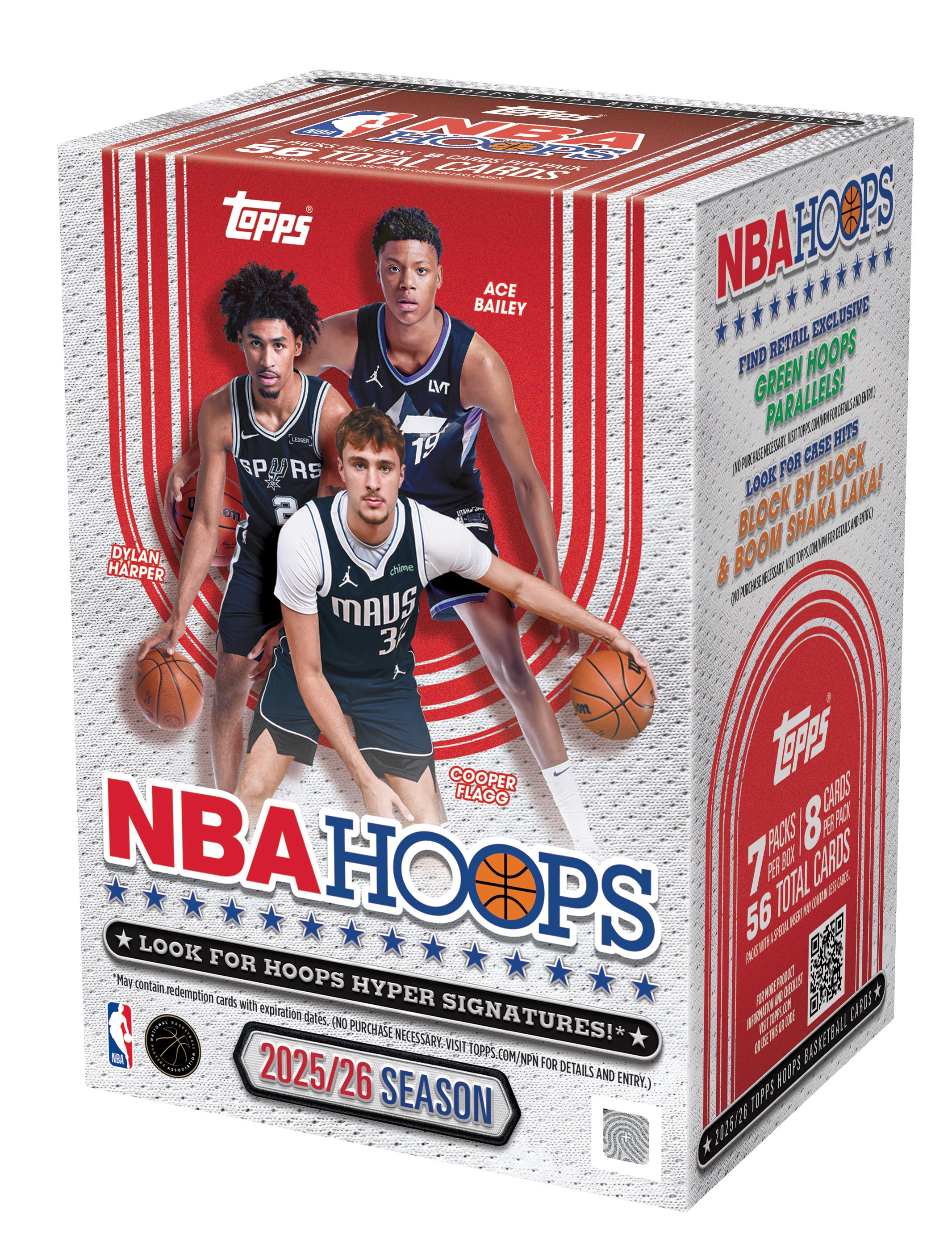 Topps 2025-26 Hoops Basketball Value Box