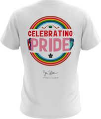 Maple Leafs Mitchell & Ness 2023 Celebrating Pride Tailored Fit Tee