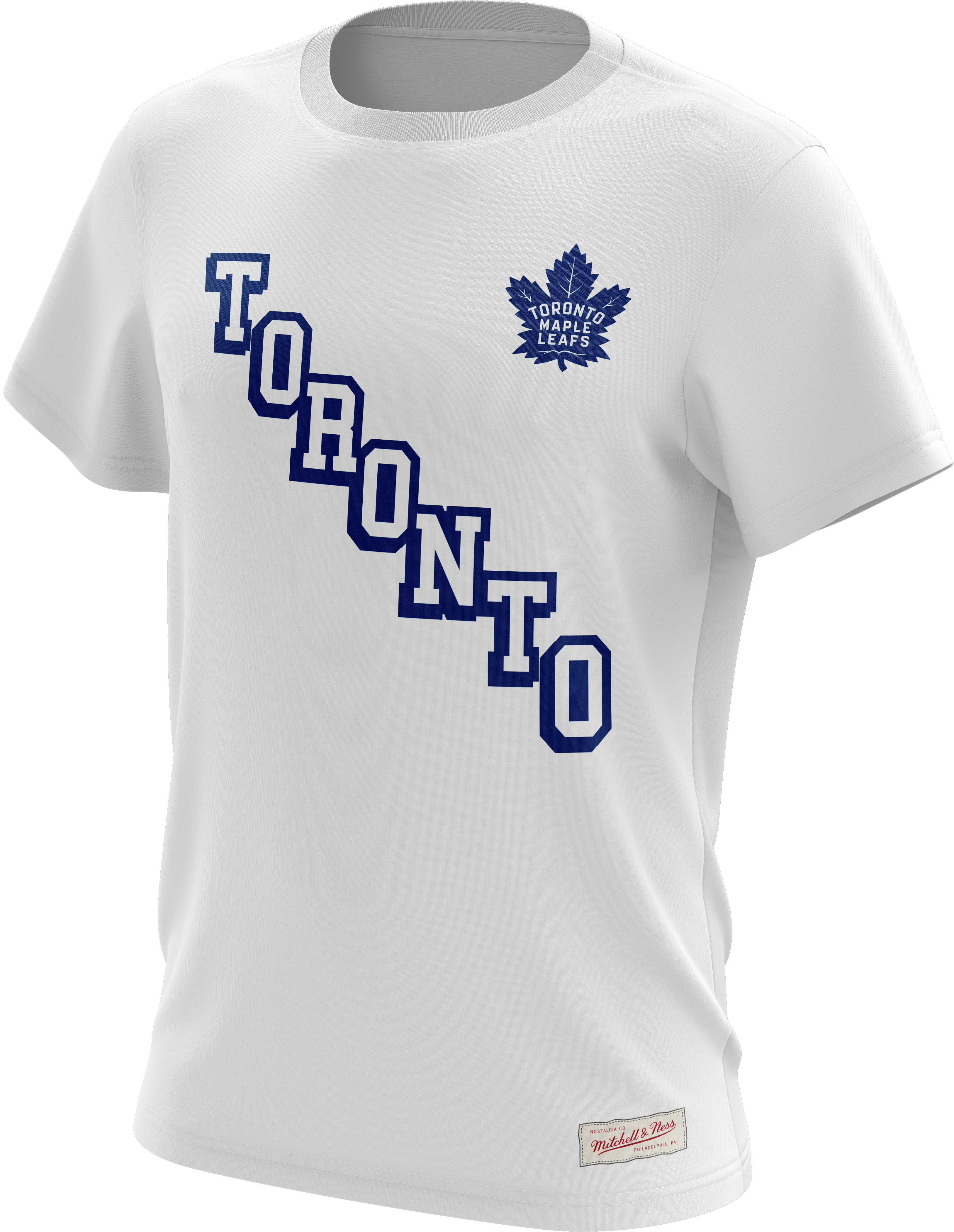 Leafs Stacked Letters Tee