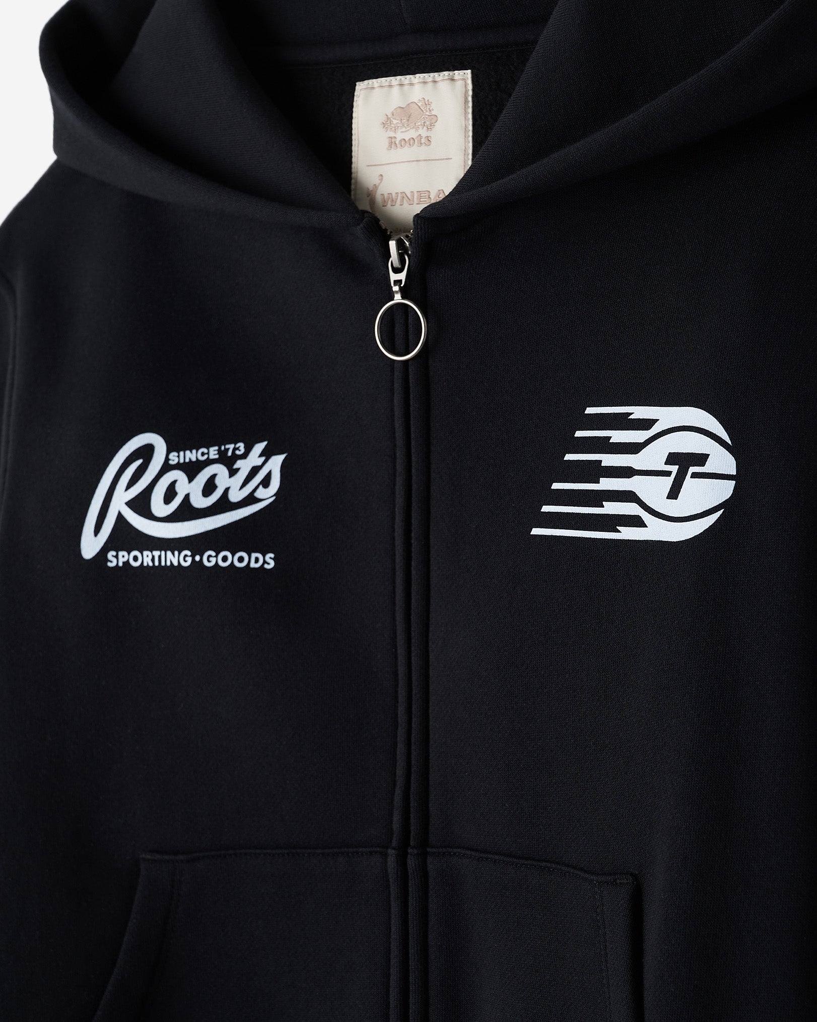 Toronto Tempo Full Zip Hoody - BLACK