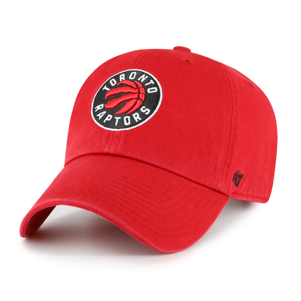 Raptors 47 Brand Global Logo Clean Up Slouch Adjustable Hat - RED – shop .realsports