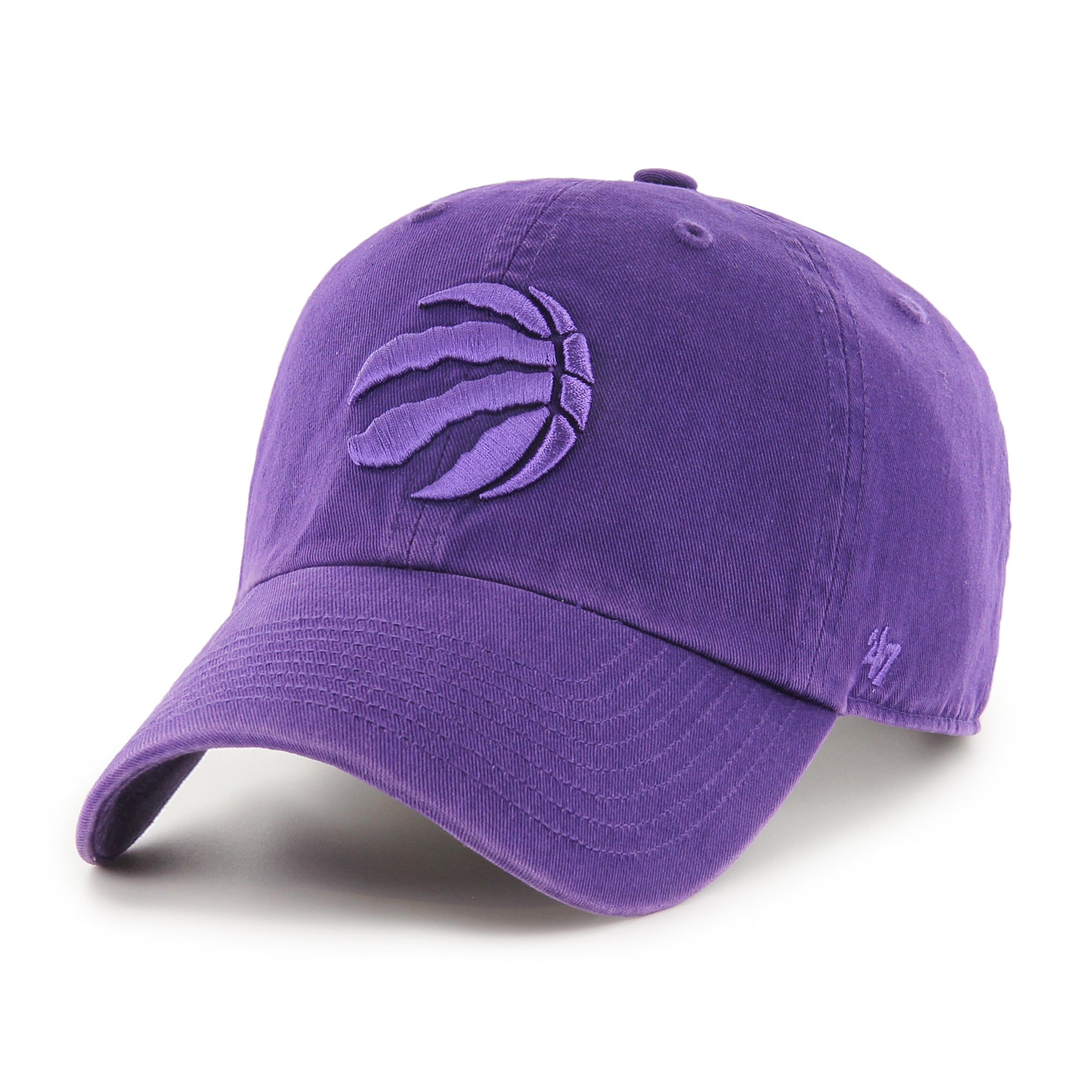 Part Logo Clean Up Slouch Hat - PURPLE