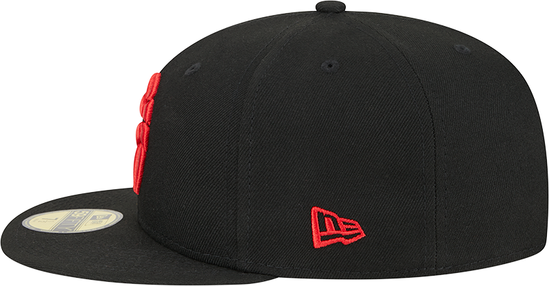 59FIFTY Part Logo Fitted Hat - BLACK