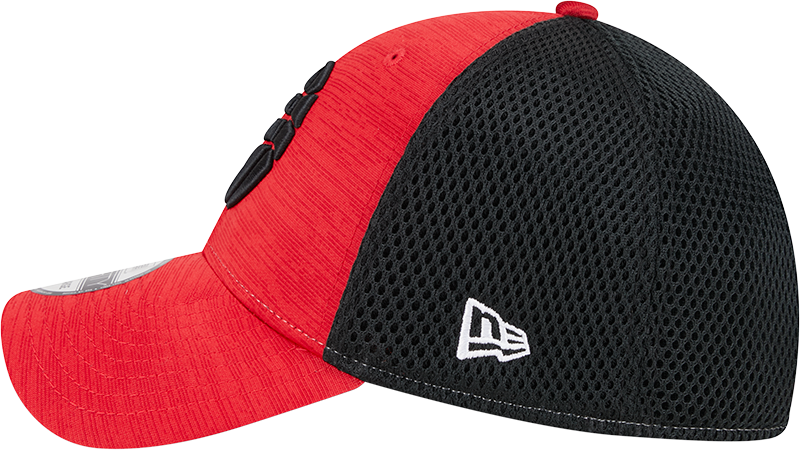 39THIRTY Part Logo Game Day Flex Hat - RED