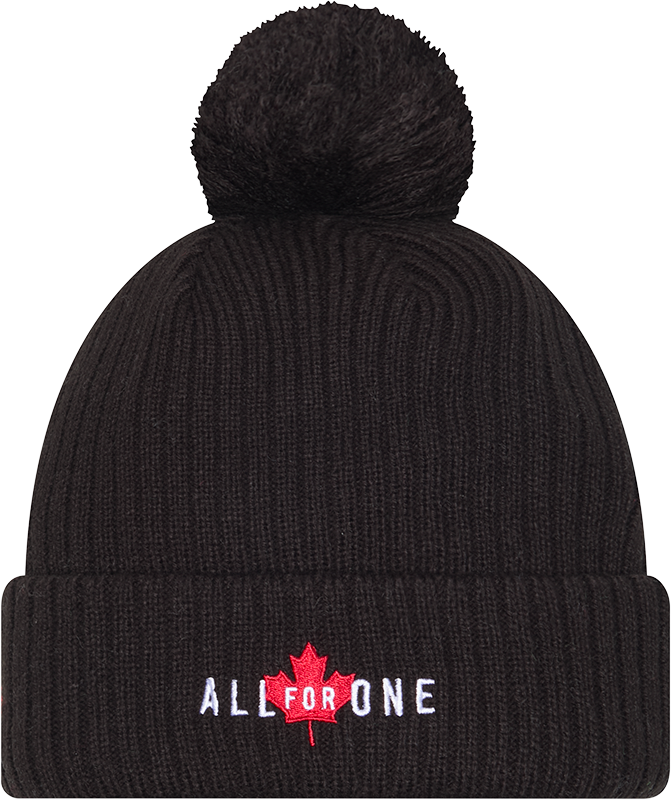 Youth 2025 Jersey Hook Cuffed Pom Toque