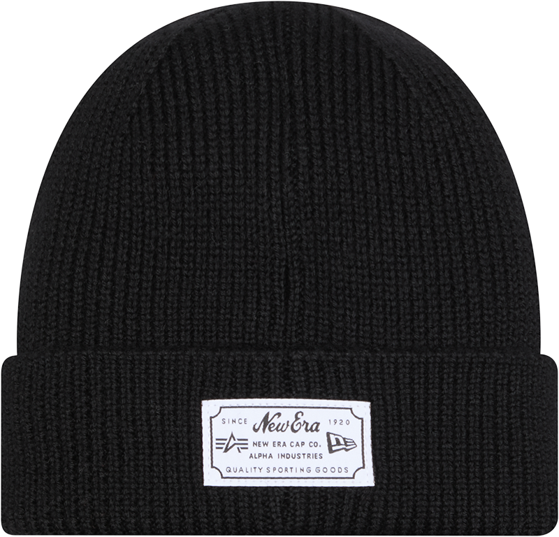 Alpha Cuffed Knit Toque