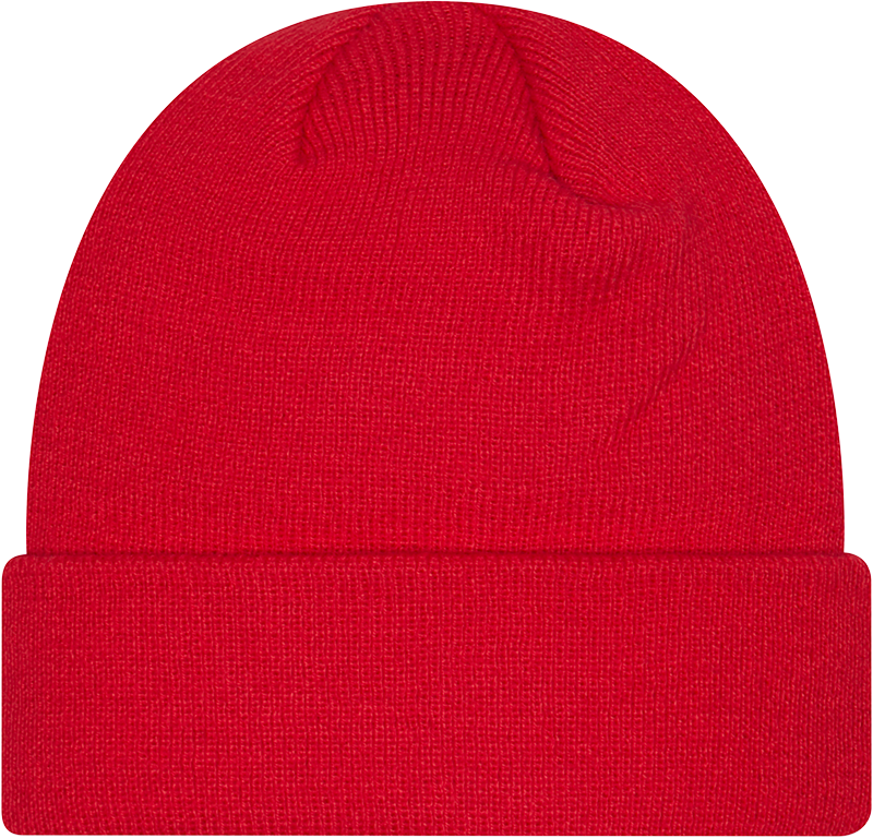 Tonal Logo Cuffed Toque - RED