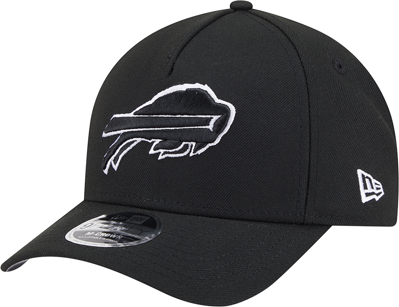 Buffalo Bills New Era Men's 940 Adjustable Hat - BLACK