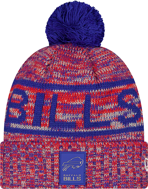 Buffalo Bills Cuffed Pom Toque - RED