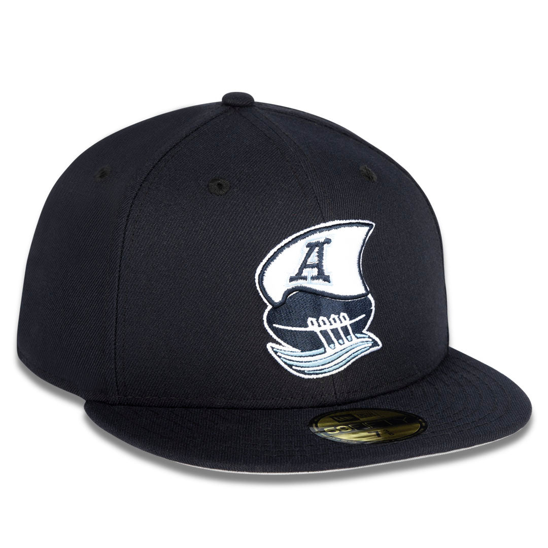 Boat Logo 59FIFTY Fitted Hat - NAVY