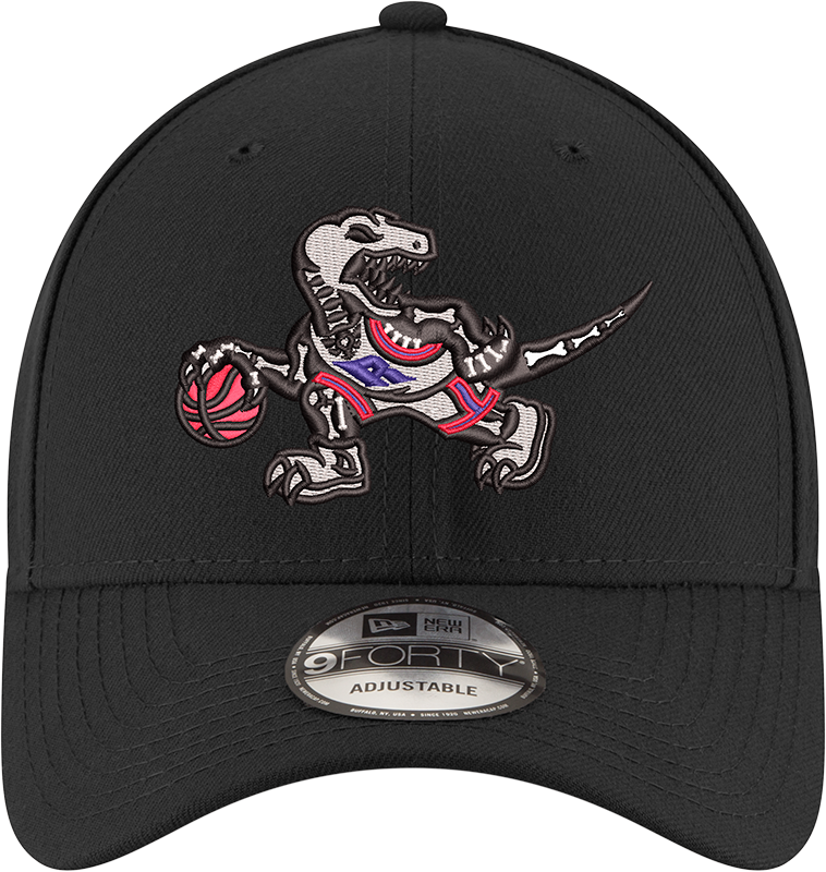 9FORTY Dino Skeleton Logo Glow in The Dark Adjustable Hat