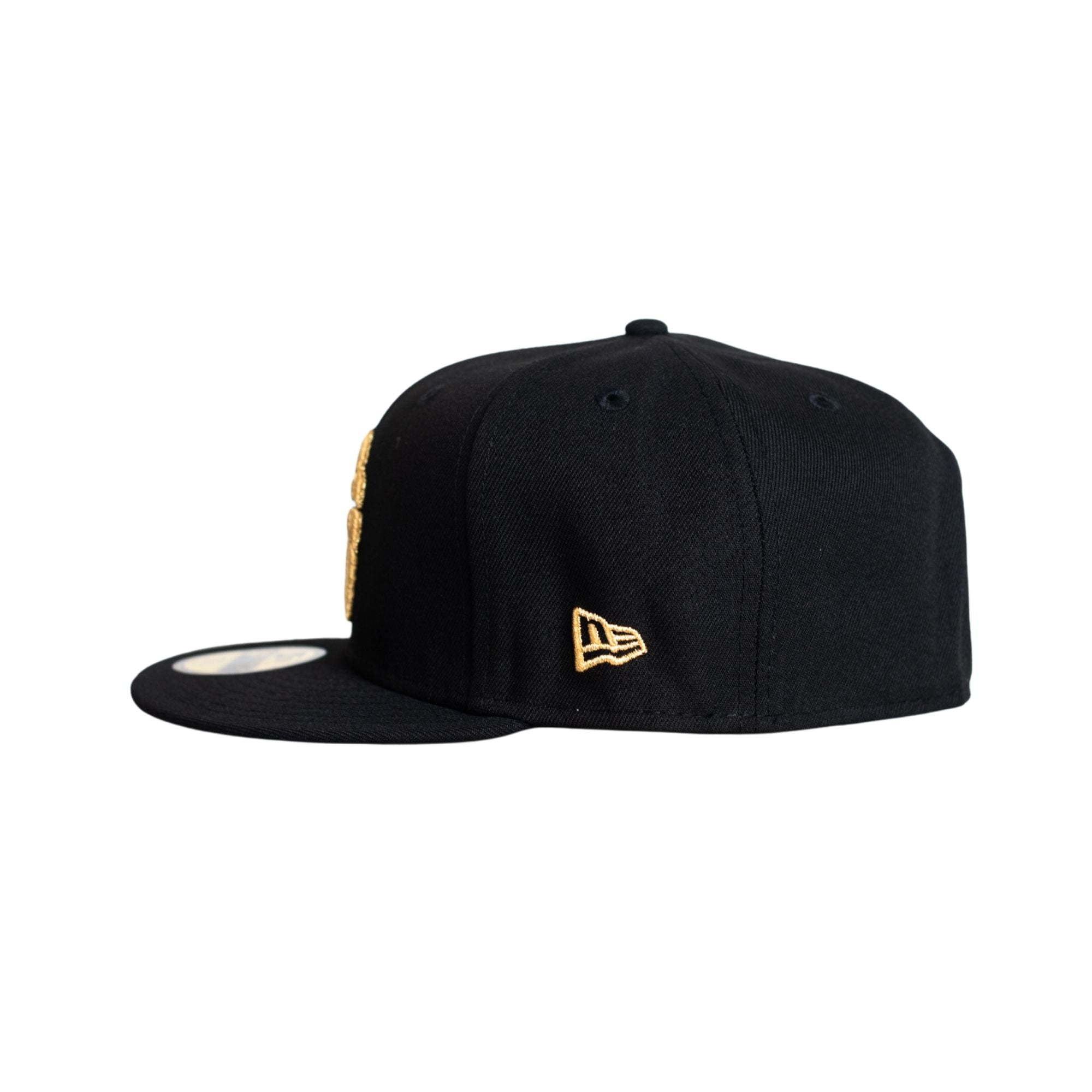 59FIFTY Part Logo Fitted Hat - BLACK/GOLD