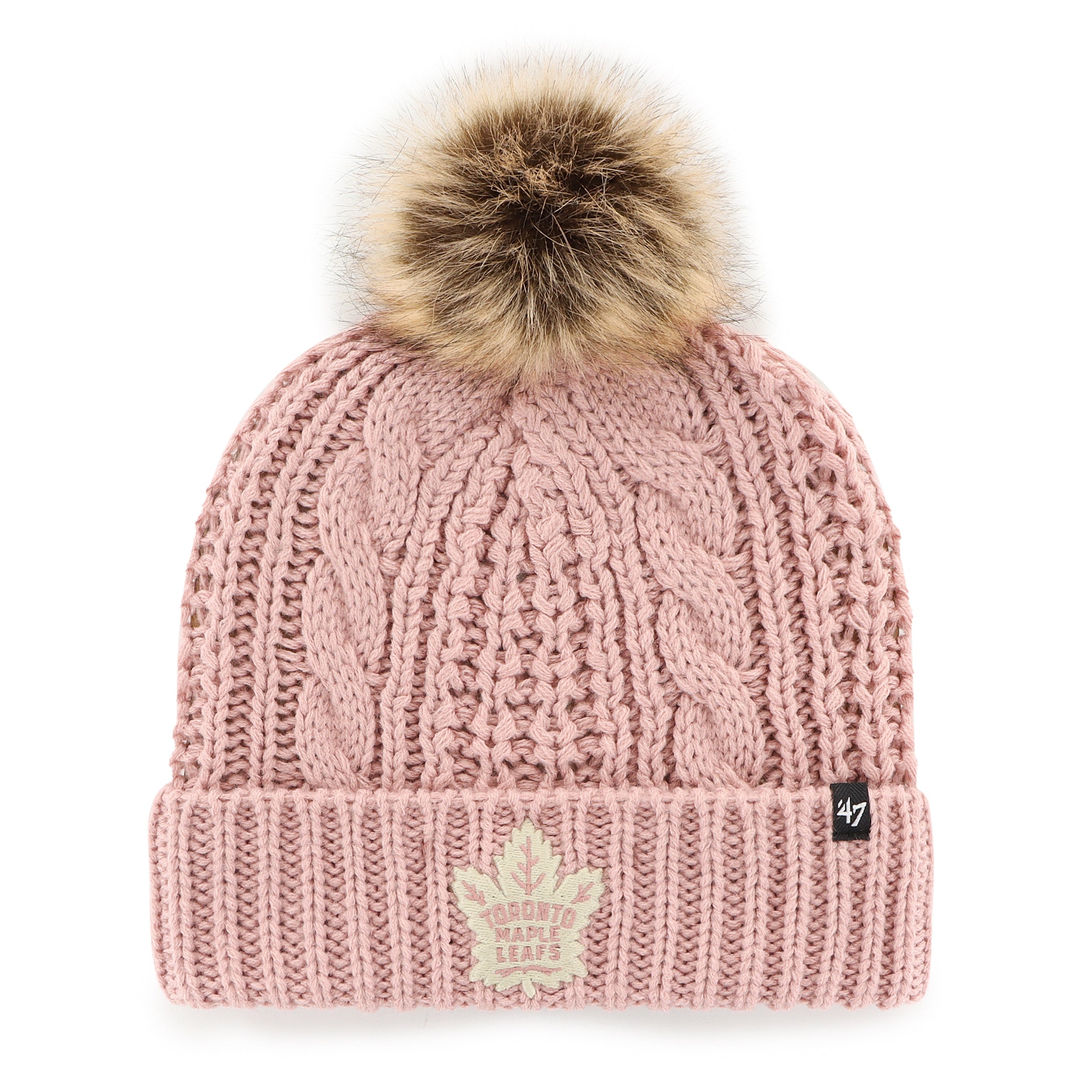 Women's Meeko Part Logo Cuffed Pom Toque