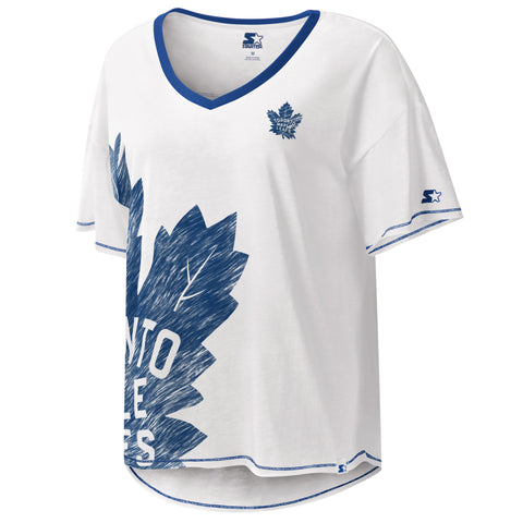 Maple Leafs Starter Women's Perfect Game Logo Tee