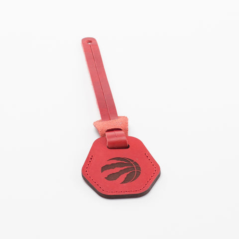 Part Logo Leather Air Tag Holder