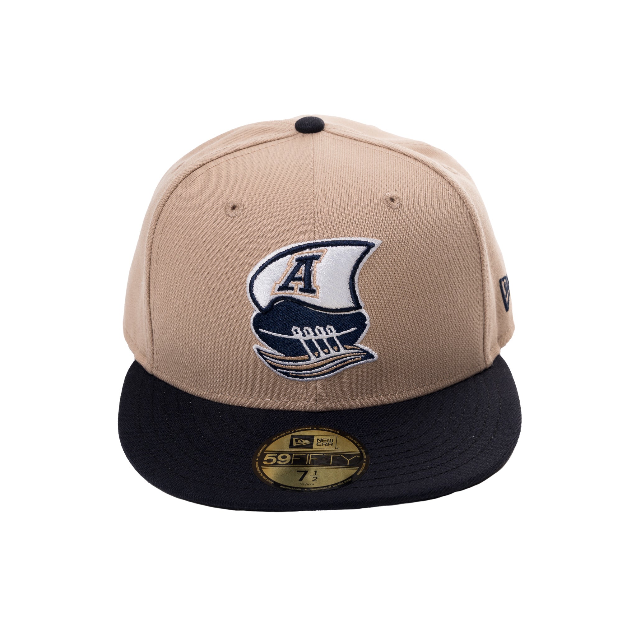 Boat Logo 59FIFTY Two Tone Fitted Hat - BROWN