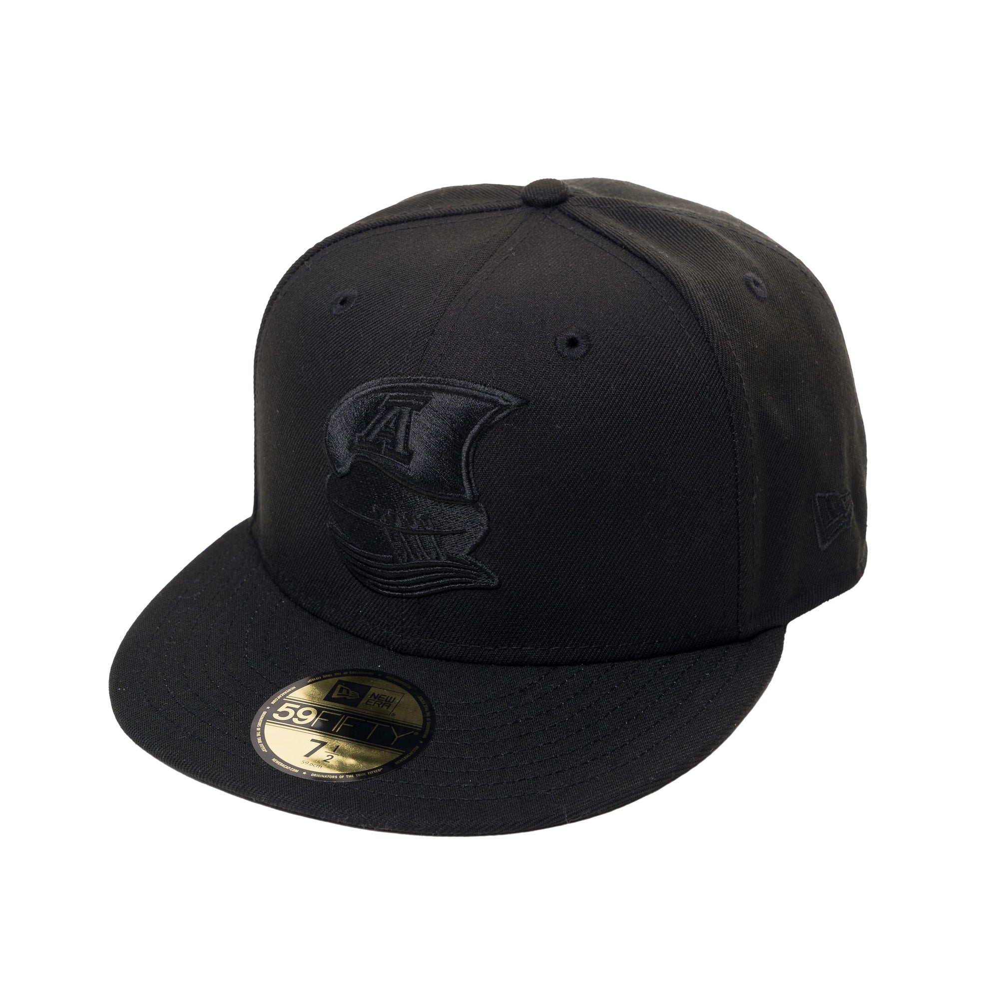 Boat Logo 59FIFTY Black Tonal Fitted Hat