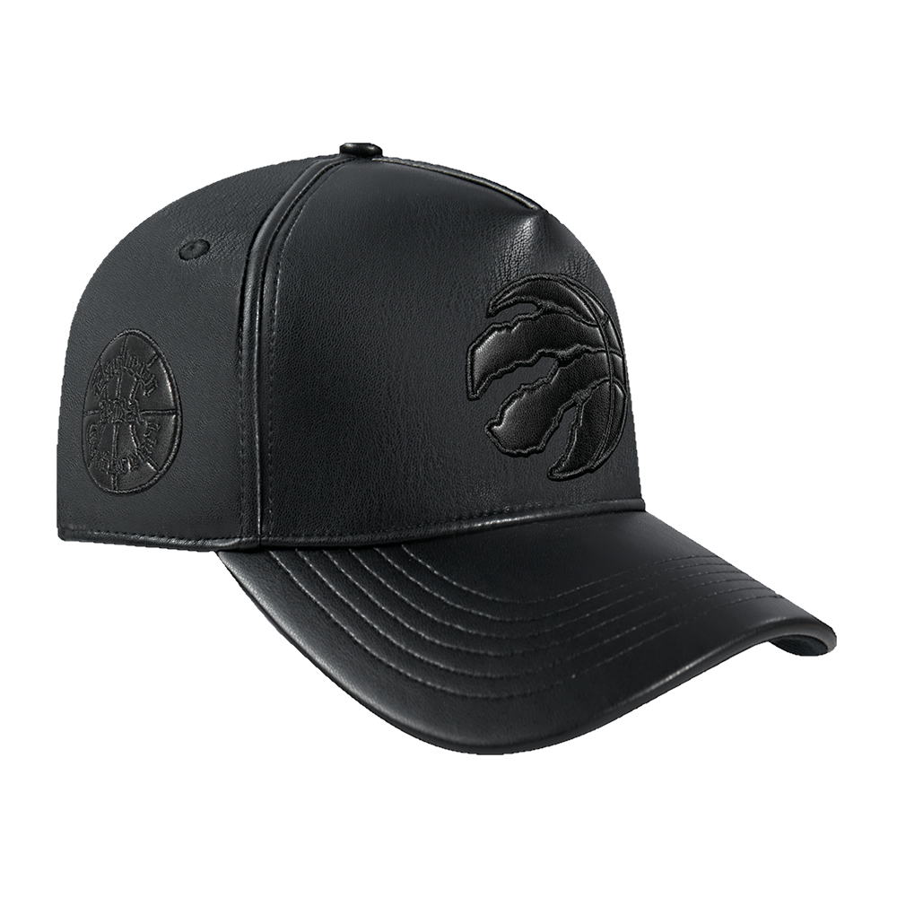 Washed Vanguard Leather Pro Pinch Strapback