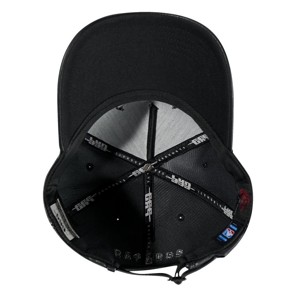 Washed Vanguard Leather Pro Pinch Strapback