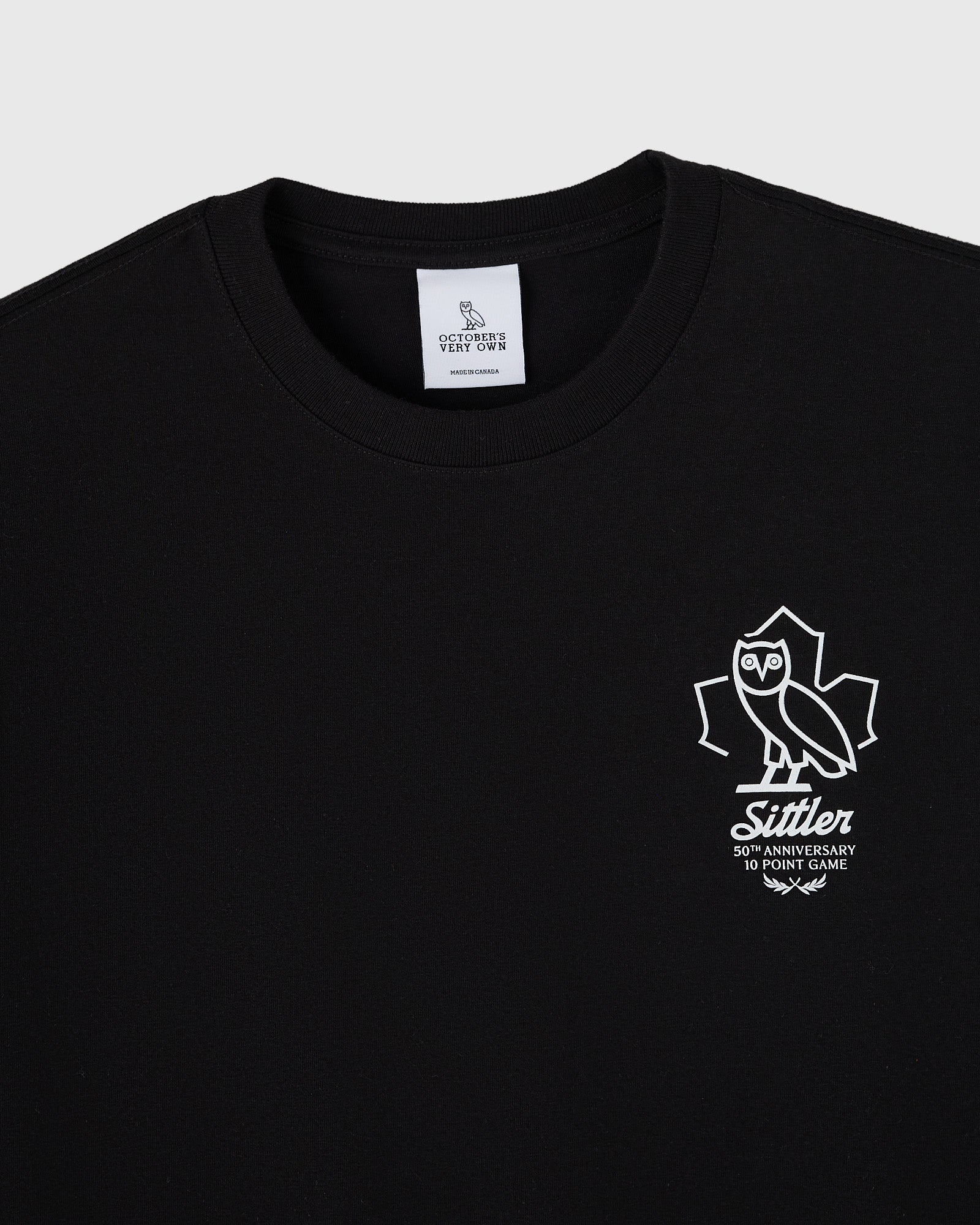 OVO X TML Darryl Sittler T-Shirt - BLACK