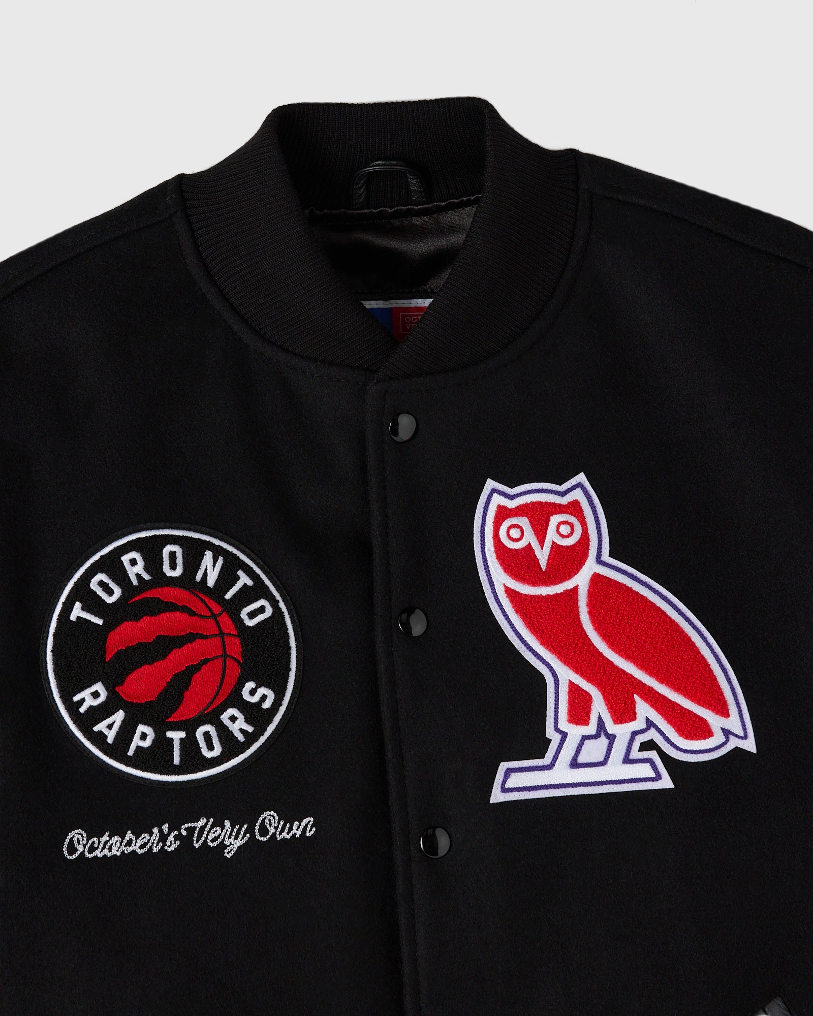OVO X Raptors One Game Raglan Varsity Jacket
