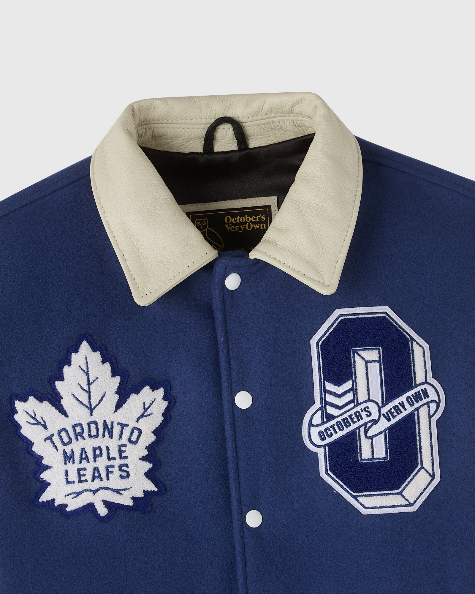 OVO X TML Cold As Ice Varsity Jacket