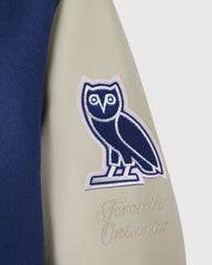 OVO X TML Cold As Ice Varsity Jacket