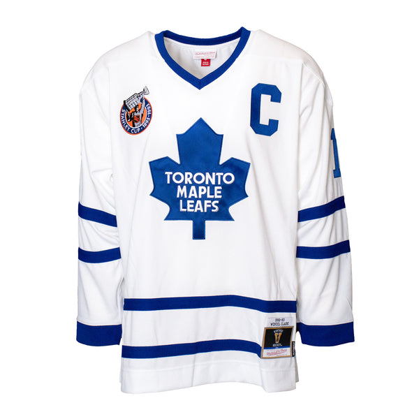 Maple Leafs Mitchell & Ness 1992 Clark Jersey – shop.realsports