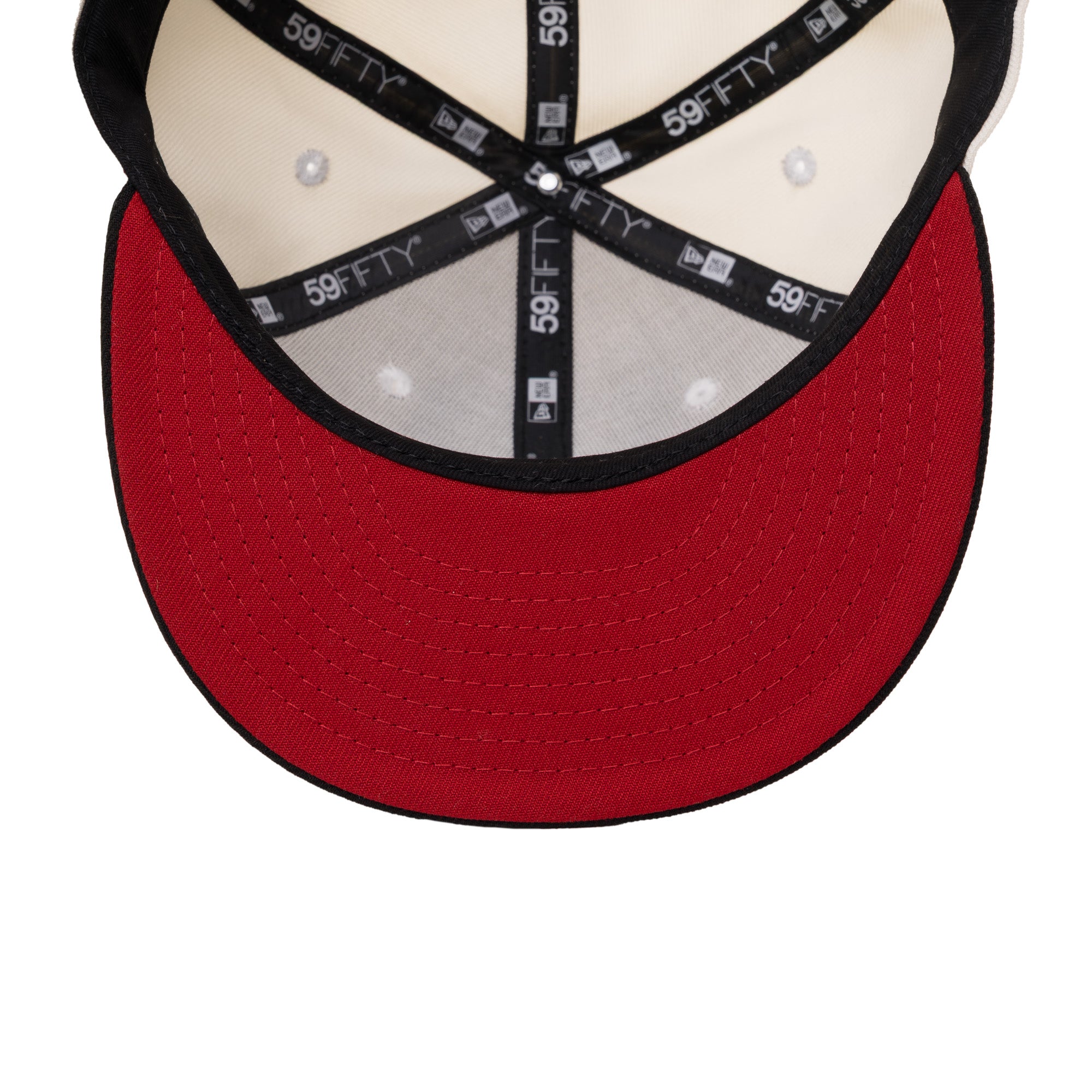 59FIFTY Primary Logo Fitted Hat - WHITE