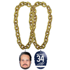 Maple Leafs Matthews Captain Fan Chain