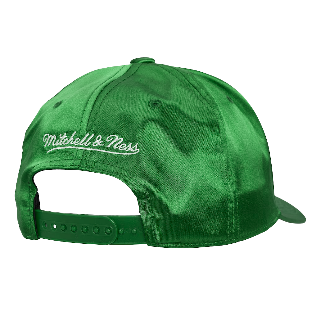 St Pats Filled Clover Satin Snapback