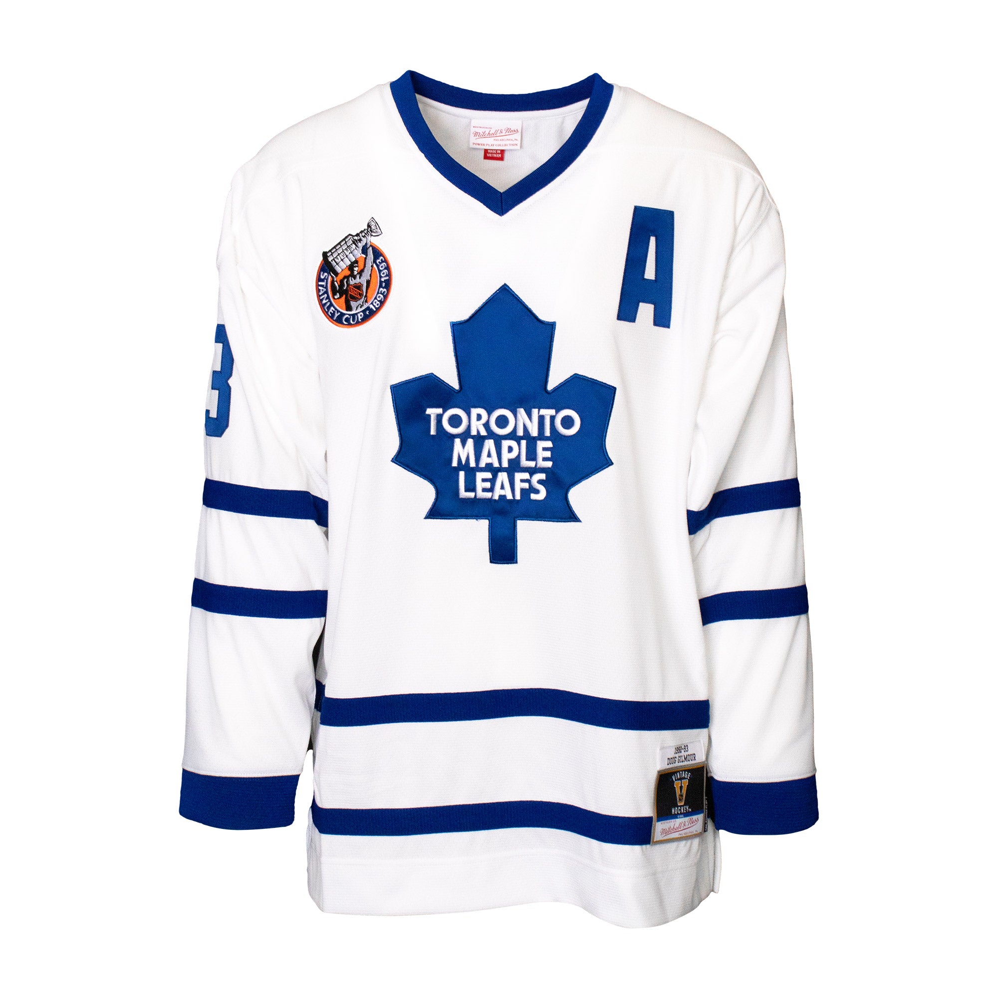 Maple Leafs Mitchell & Ness 1992 Gilmour Jersey