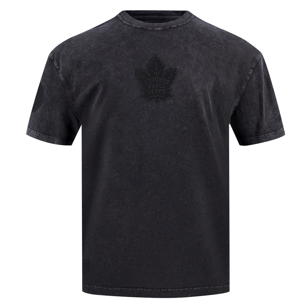 Washed Classic Enzyme Wash Tee - BLACK