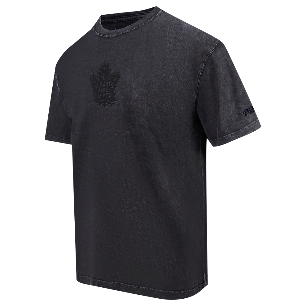 Washed Classic Enzyme Wash Tee - BLACK
