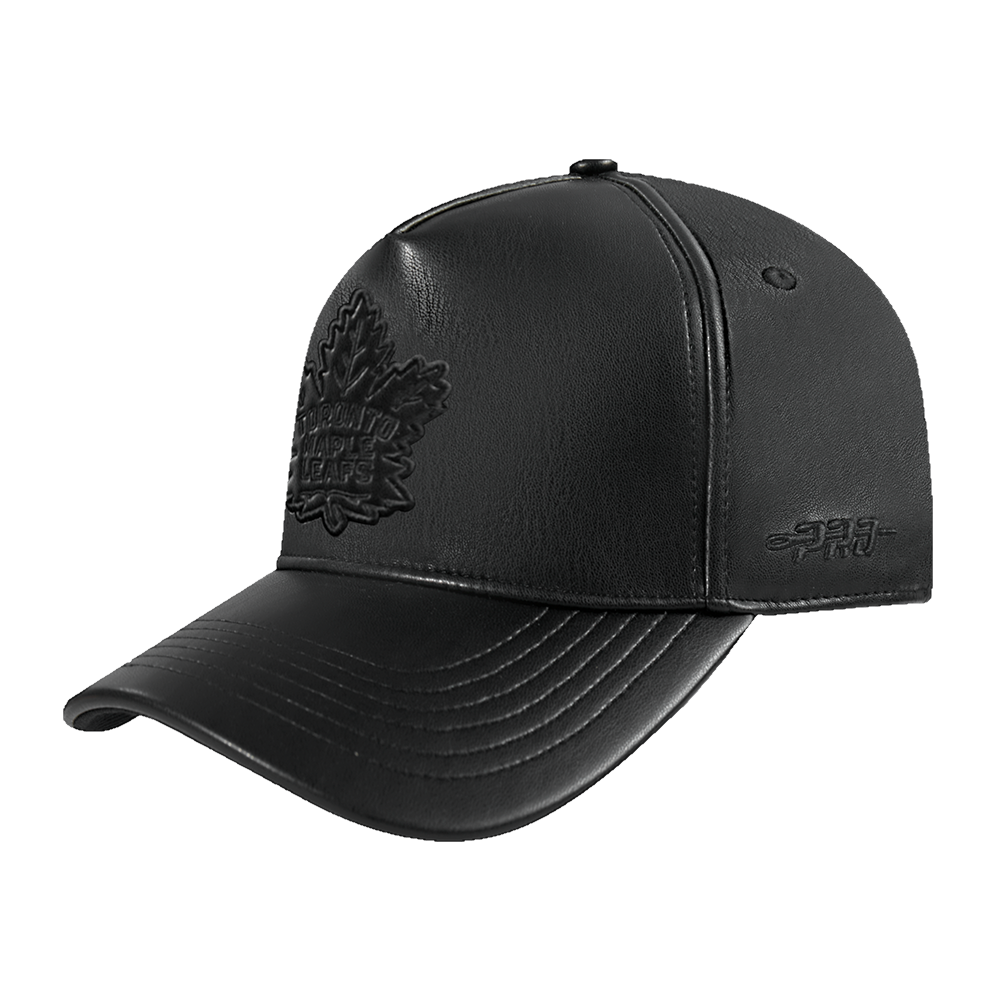 Washed Vanguard Leather Pro Pinch Strapback
