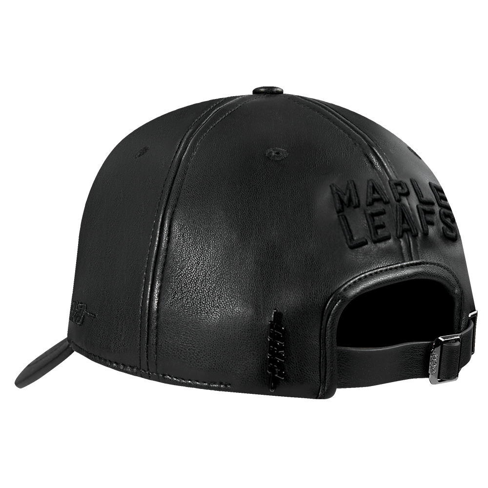 Washed Vanguard Leather Pro Pinch Strapback
