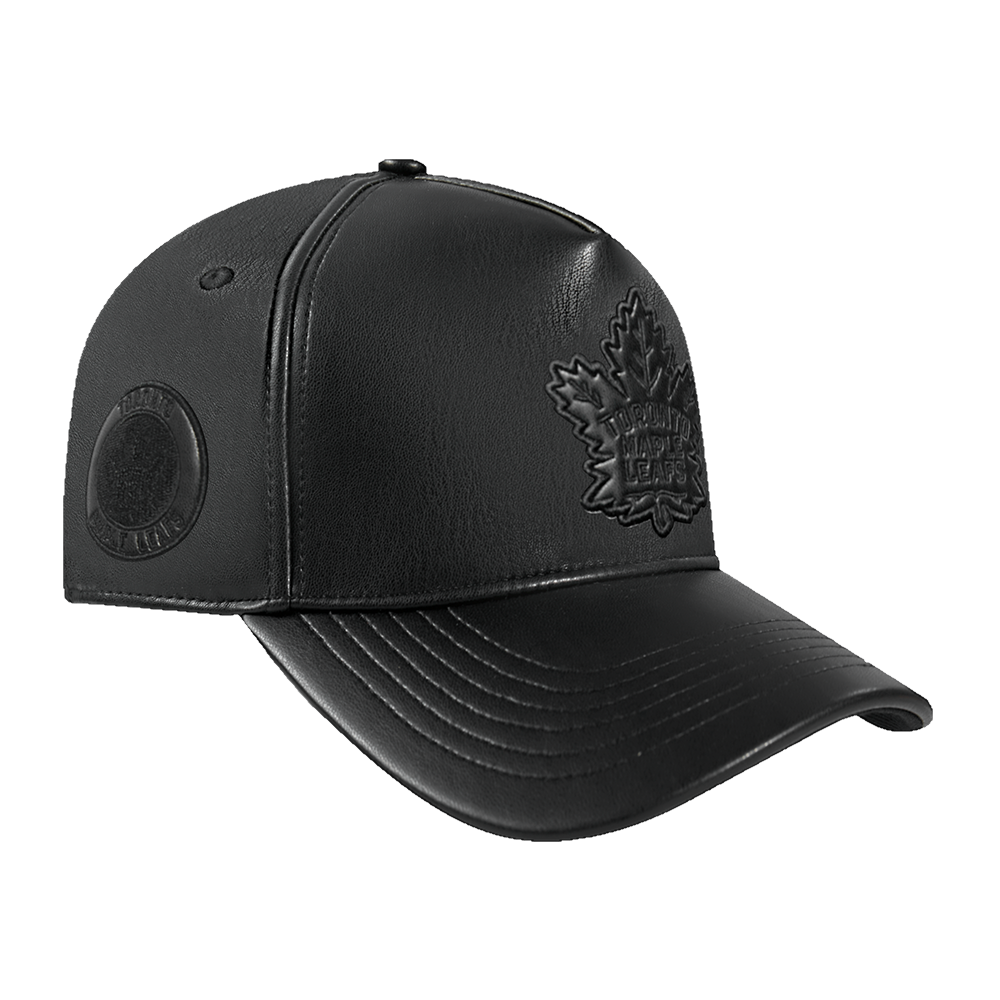 Washed Vanguard Leather Pro Pinch Strapback