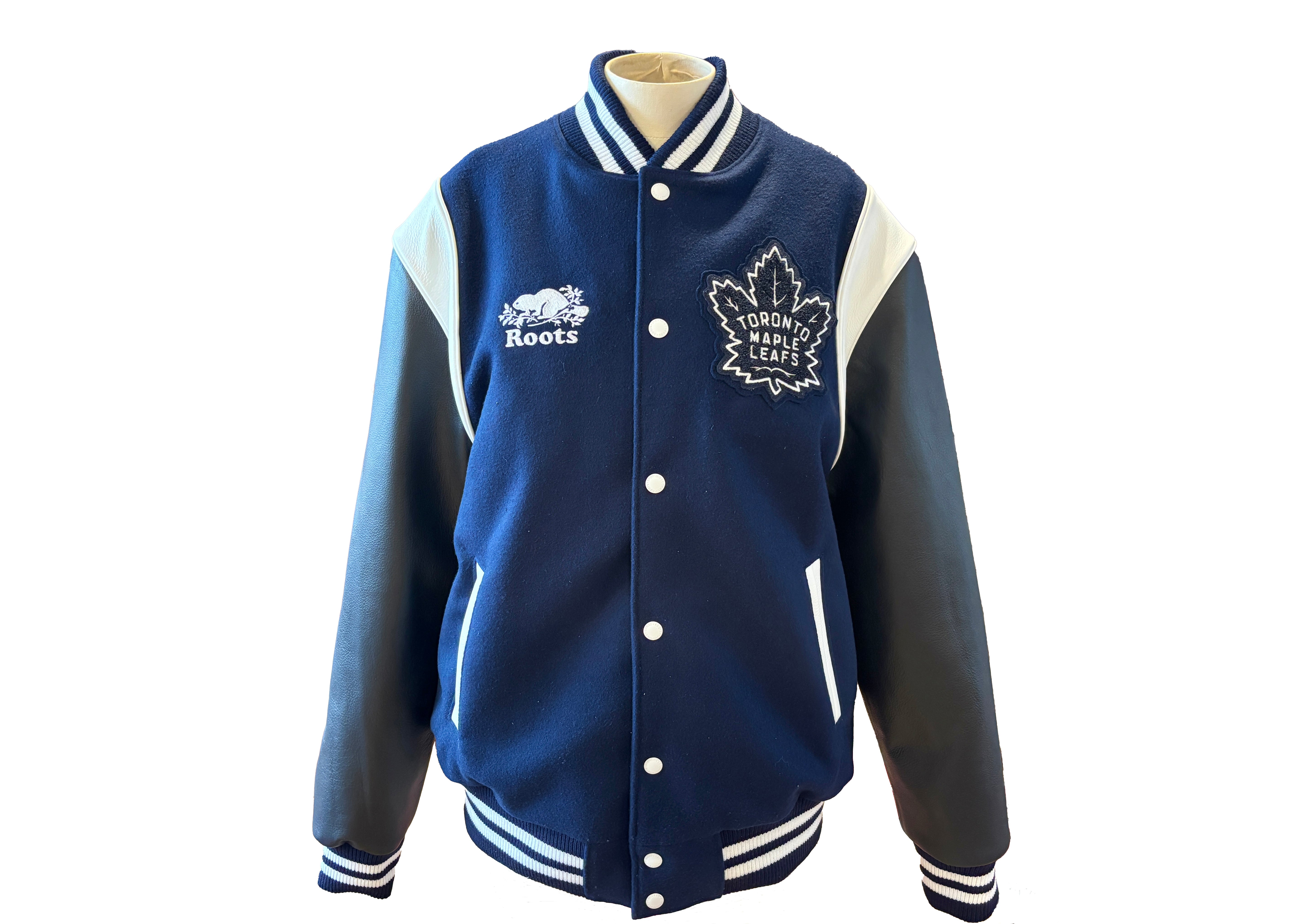 Maple Leafs 2Tone Award Leather Jacket