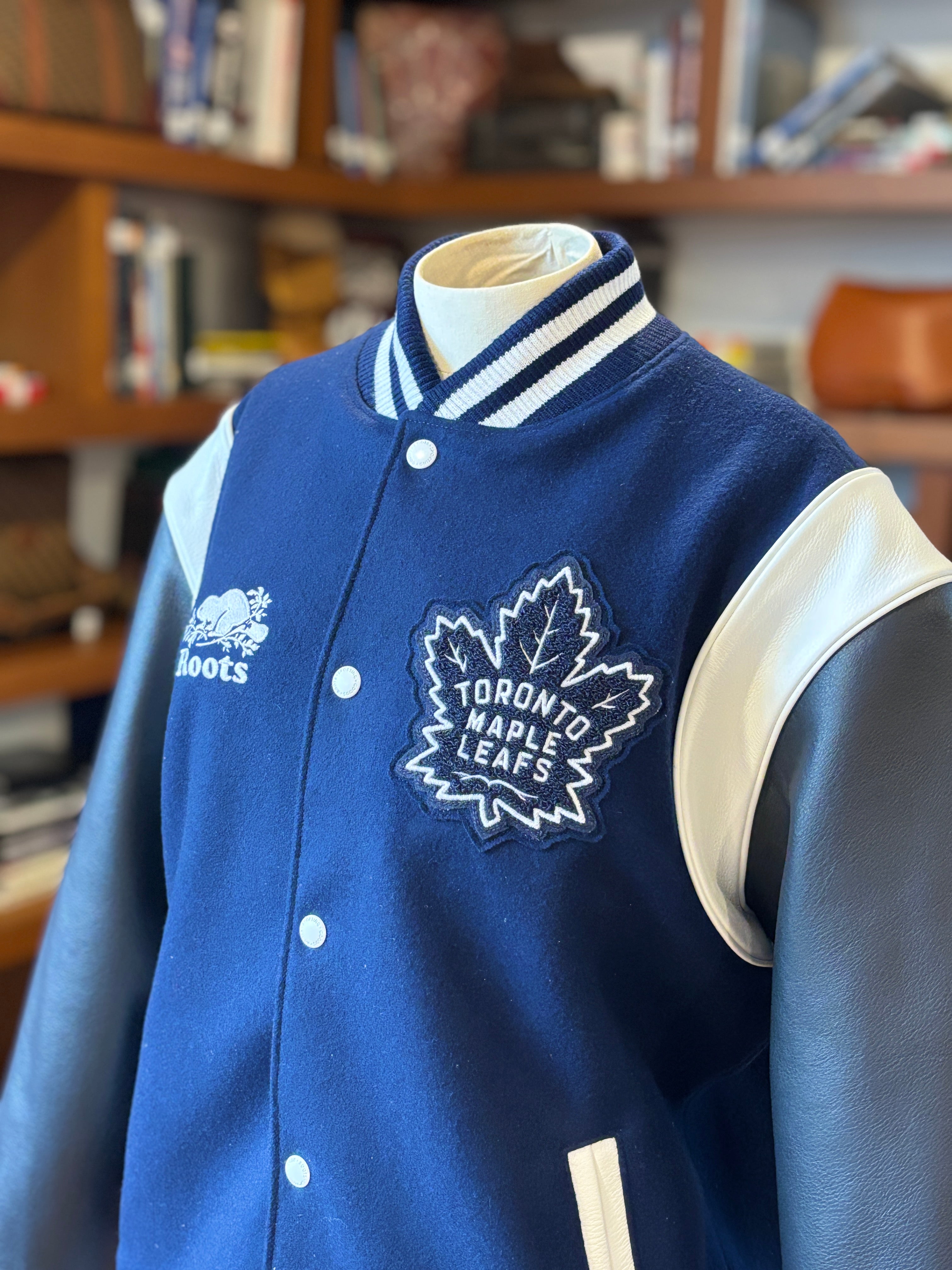 Maple Leafs 2Tone Award Leather Jacket