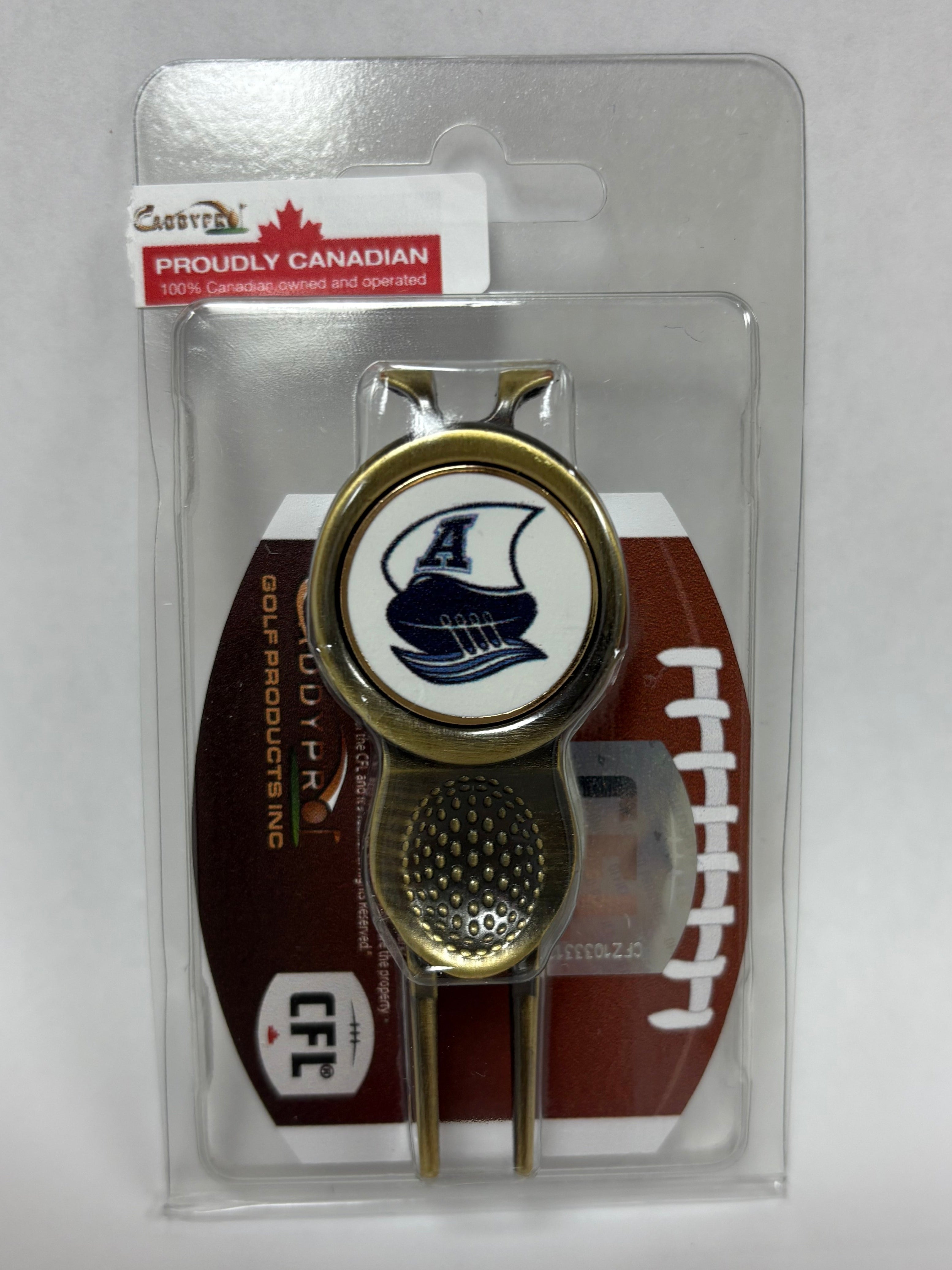 Double Blue Logo Divot Tool Set